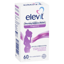 ELEVIT MORNING SICKNESS TAB 60 TABLETS thumbnail 1