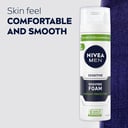 NIVEA MEN SHAVING FOAM SENSITIVE 200ML thumbnail 4