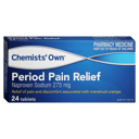 CHEMISTS OWN PERIOD PAIN 24 TABLETS thumbnail 1