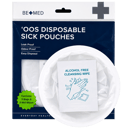 BE+MED VOMIT BAG WITH WIPES - 1500ML VOLUME 3 PACK thumbnail 1
