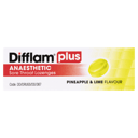 DIFFLAM PLUS ANAESTHETIC PINEAPPLE LIME THROAT 16 LOZENGES thumbnail 6