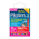 PIKSTERS INTERDENTAL BRUSH SIZE 4 RED 40 PACK thumbnail 2