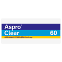 ASPRO CLEAR ASPIRIN 300MG 60 EFFERVESCENT TABLETS thumbnail 6