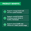 NATURES OWN VITAMIN B1 250MG 75 TABLETS thumbnail 6