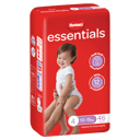 HUGGIES ESSENTIALS NAPPIES TODDLER 46 PACK thumbnail 3