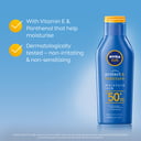 NIVEA PROTECT & MOISTURE SUNSCREEN LOTION SPF50+ 400ML thumbnail 3
