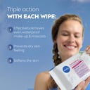 NIVEA DAILY ESSENTIALS GENTLE WIPES 25 PACK thumbnail 7