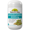 NATURES WAY ASHWAGANDHA 6000MG 50 CAPSULES thumbnail 1