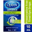 OPTREX ADVANCE PRESERVATIVE FREE TIRED EYE DROPS 10ML thumbnail 9