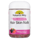 NATURES WAY ADULT VITA GUMMIES HAIR SKIN NAILS 150 thumbnail 3