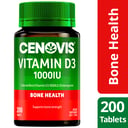 CENOVIS VITAMIN D3 1000IU 200 TABLETS thumbnail 10