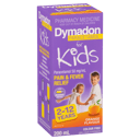 DYMADON FOR KIDS ORANGE 2 YEARS-12 YEARS SUSPENSION 200ML thumbnail 1