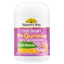 NATURES WAY KIDS SMART VITA GUMMIES SUGAR FREE MULTI TRIO thumbnail 1