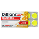 DIFFLAM PLUS ANAESTHETIC HONEY & LEMON SUGAR FREE 16 LOZENGES thumbnail 8