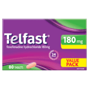 TELFAST 180MG 80 TABLETS thumbnail 5