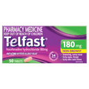 TELFAST 180MG 50 TABLETS thumbnail 1