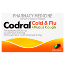 CODRAL PE COLD & FLU + MUCUS COUGH 24 CAPSULES thumbnail 2