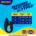 SCHOLL IN BALANCE HEEL & ANKLE ORTHOTIC INSOLES M thumbnail 9