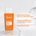 AVENE SUNSITIVE SUNSCREEN TINTED FLUID SPF 50+ 50ML thumbnail 5
