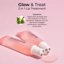 MCO BEAUTY GLOW & TREAT 2-IN-1 LIP TREATMENT PEACH 15ML thumbnail 3