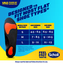 SCHOLL IN BALANCE LOWER BACK ORTHOTIC INSOLES L thumbnail 10