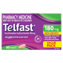 TELFAST 180MG 80 TABLETS thumbnail 1