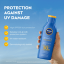 NIVEA PROTECT & MOISTURE SUNSCREEN LOTION SPF50+ 200ML thumbnail 4