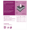 POISE 2-IN-1 PERIOD & INCONTINENCE UNDIES BLACK 12/14 thumbnail 4