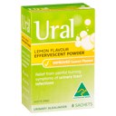 URAL EFFERVESCENT POWDER LEMON SACHETS 8 PACK thumbnail 1