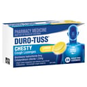 DURO-TUSS CHESTY COUGH LEMON SUGAR FREE 24 LOZENGES thumbnail 1