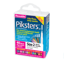 PIKSTERS INTERDENTAL BRUSH SIZE 2 WHITE 40 PACK thumbnail 1