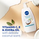 NIVEA SHOWER CREME BODY WASH COCONUT & JOJOBA OIL 1 LITRE thumbnail 3