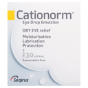 CATIONORM PRESERVATIVE FREE SINGLE UNIT DOSE EYE DROPS 0.4ML 30 PACK thumbnail 2