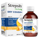 STREPSILS HERBAL + DRY COUGH 200ML LIQUID thumbnail 3