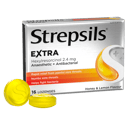 STREPSILS EXTRA HONEY & LEMON 16 LOZENGES thumbnail 1
