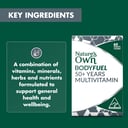 NATURES OWN BODY FUEL 50+ MULTIVITAMINS 60 TABLETS thumbnail 7