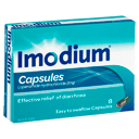 IMODIUM DIARRHOEA RELIEF 8 CAPSULES thumbnail 1