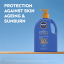 NIVEA PROTECT & MOISTURE SUNSCREEN LOTION SPF50+ 1 LITRE thumbnail 6