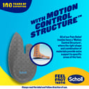 SCHOLL IN BALANCE HEEL & ANKLE ORTHOTIC INSOLES L thumbnail 7