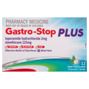 GASTRO-STOP PLUS DIARRHOEA & WIND RELIEF 12 TABLETS thumbnail 2