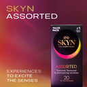 SKYN ASSORTED CONDOMS 20 PACK thumbnail 5