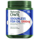 NATURES OWN ODOURLESS FISH OIL 1500MG 400 CAPSULES thumbnail 1
