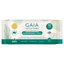 GAIA BABY WIPES NATURAL BIODEGRADABLE WATER + CERAMIDES 70 PACK thumbnail 1