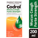 CODRAL MUCUS COUGH FORTE STRENGTH LIQUID 200ML thumbnail 3