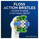 ORAL-B VITALITY+ POWER BRUSH HEADS FLOSS ACTION 3 PACK thumbnail 3