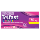 TELFAST KIDS 6-11 YEARS 30MG MINI 30 TABLETS thumbnail 2