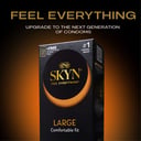 SKYN FEEL EVERYTHING CONDOMS LARGE 10 PACK thumbnail 9
