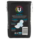 U BY KOTEX PADS EXTRA REGULAR WINGS 16 PACK thumbnail 10