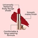 MCO BEAUTY CREME MATTE LUXE LIPSTICK RUBY ROUGE 3.5G thumbnail 3