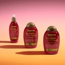 OGX 5IN1 BENEFITS FRIZZ FREE + KERATIN OIL SHAMPOO 385ML thumbnail 9
